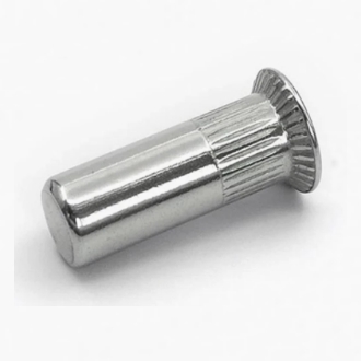 Рифленая резьбовая заклепка с насечкой